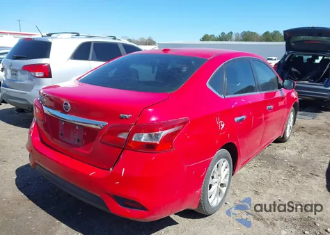 2019 Nissan Sentra Sv из США, поврежденный, VIN 3N1AB7AP4KL603612
